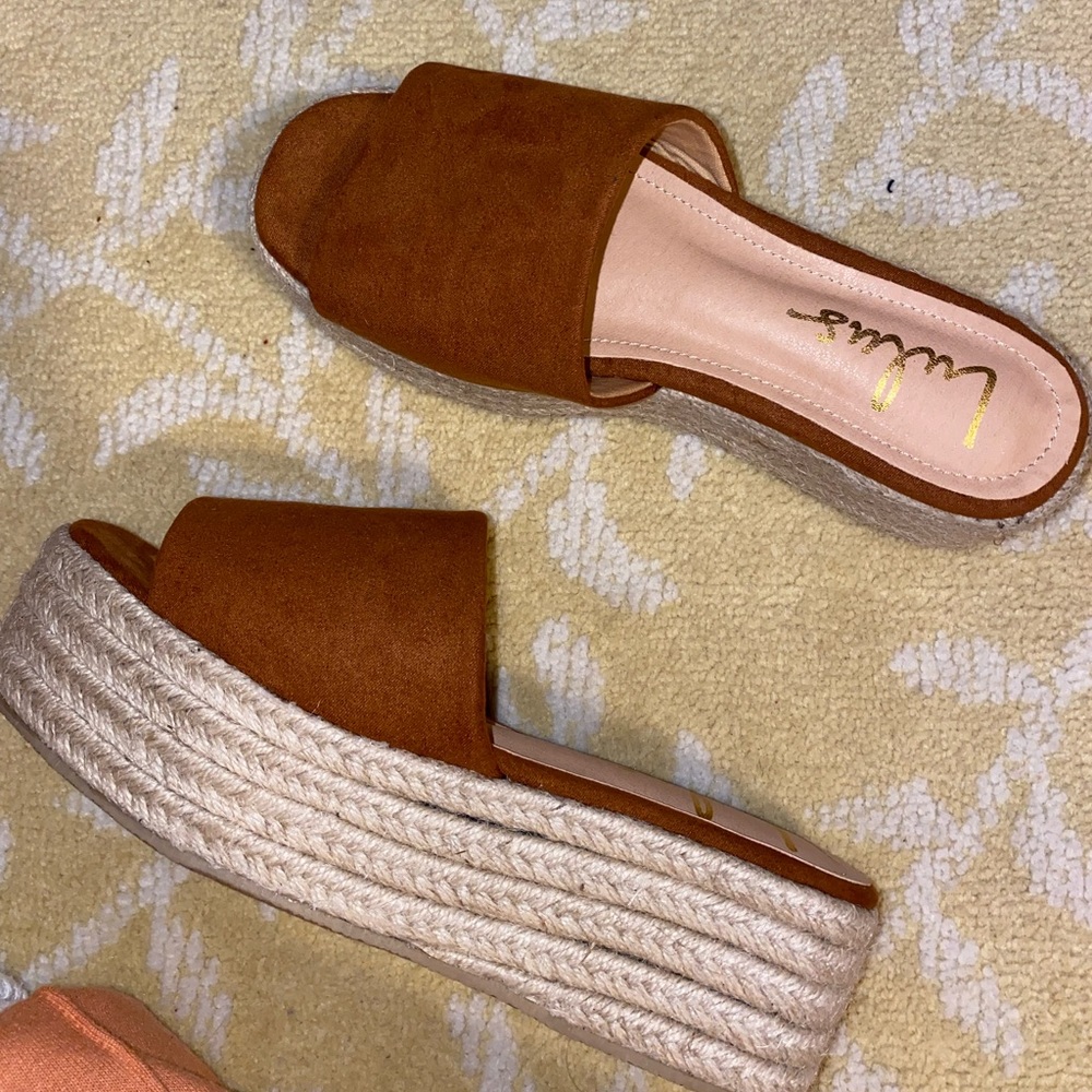 Lulus O'Ahu 2 Suede Espadrille Platforms
